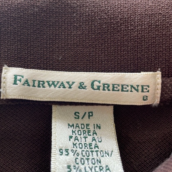 Fairway & Greene Brown Polo - Picture 9 of 9